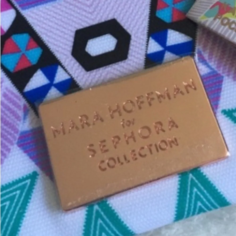 NWOT Mara Hoffman For Sephora Collection Zippered Multicolored Foldover Bag!